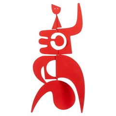Antonine de Saint Pierre. Sculpture d'Anna rouge. Contemporain.