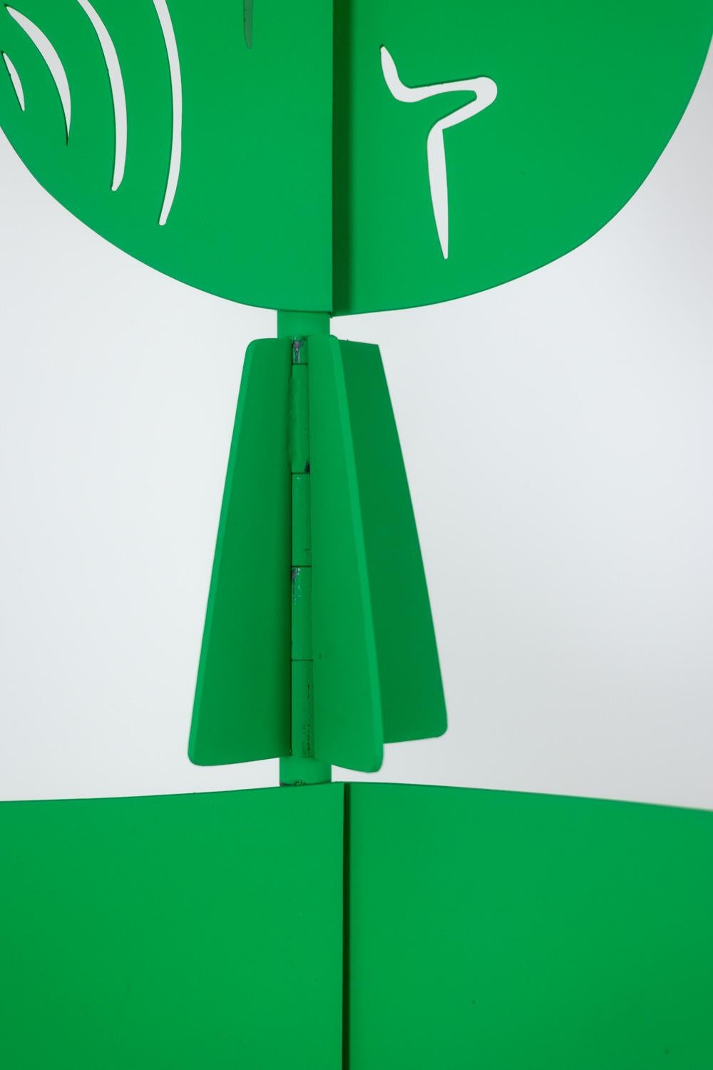 Metal Antonine de Saint Pierre. Sculpture entitled “Soleil”. Contemporary work. For Sale