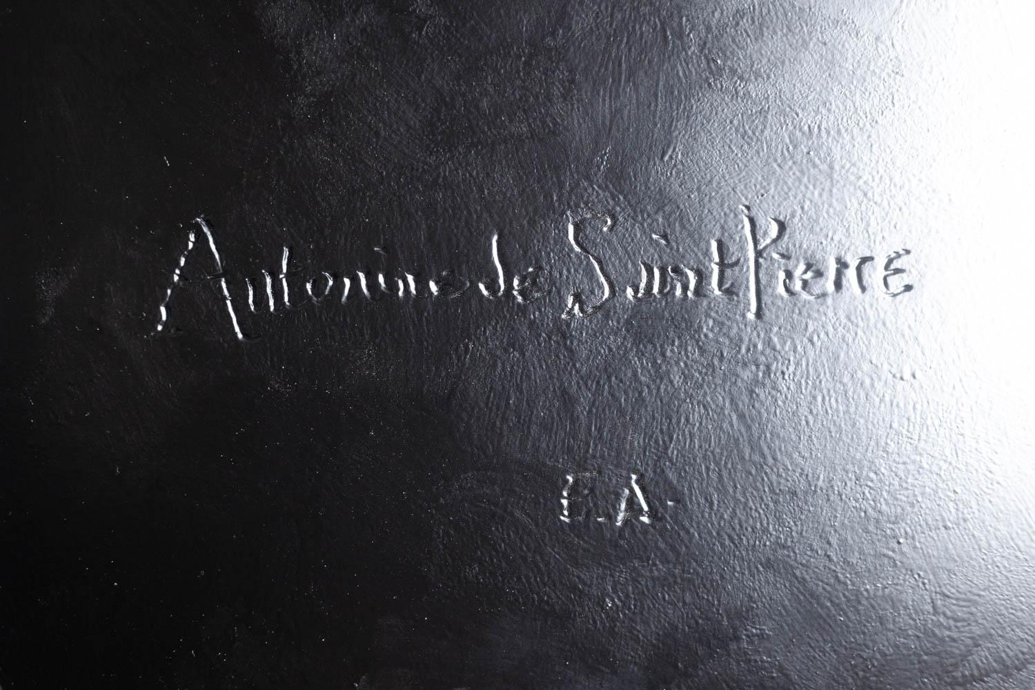 Antonine de Saint Pierre. Sculpture de Monsieur Jouve. Contemporain. en vente 1