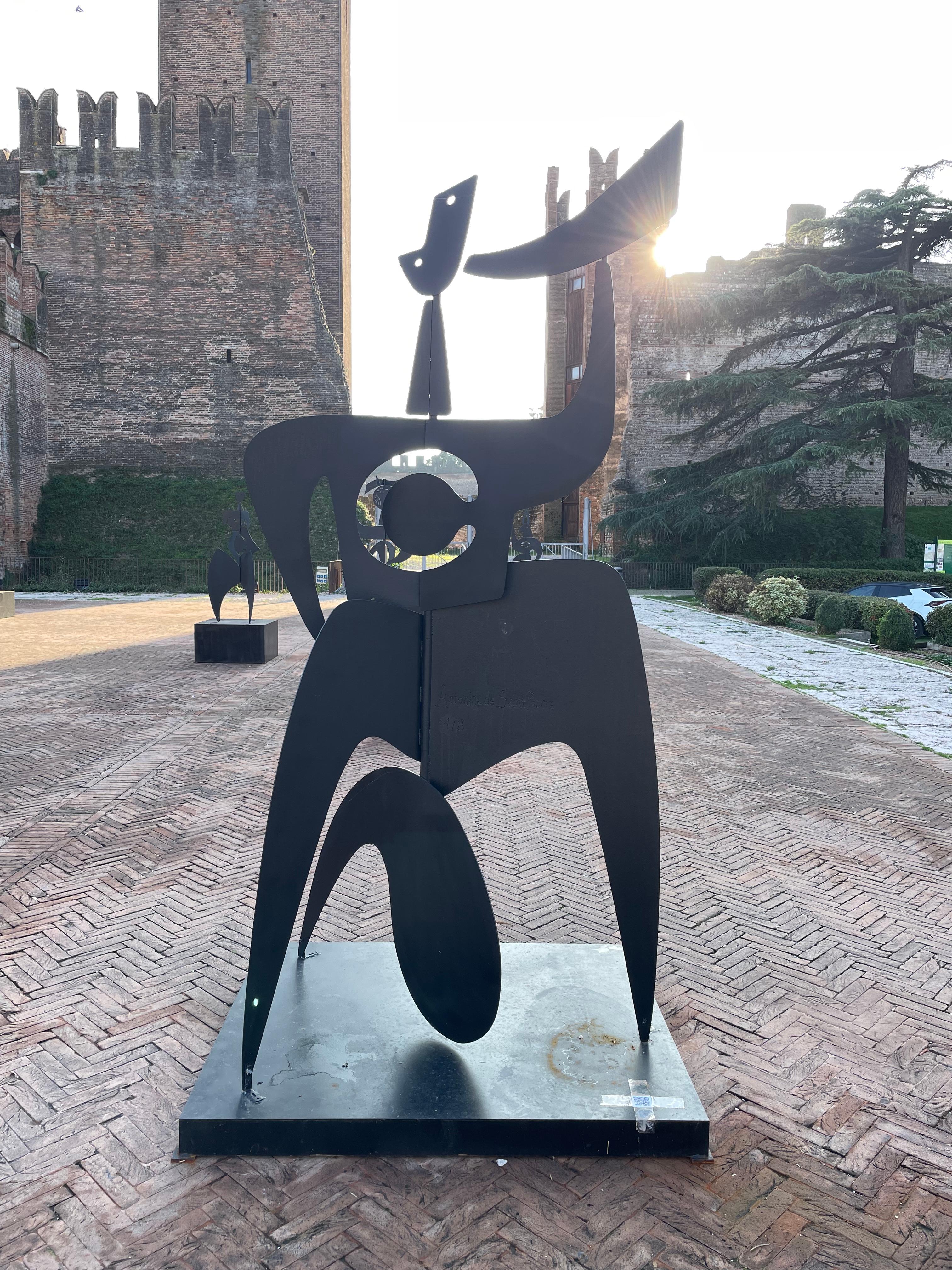 Bugler - Sculpture di Antonine de Saint Pierre
