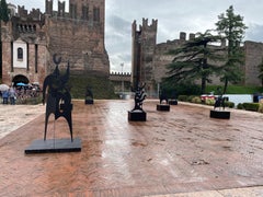 Jouve, 260 cm, iron sculpture, signed, limited edition of 8