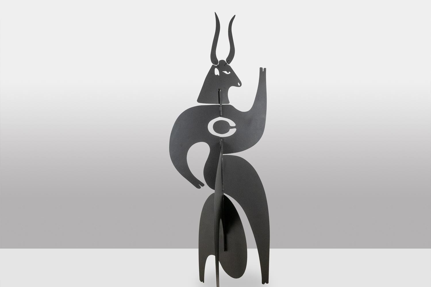 Antonine de Saint Pierre. “Tauride” sculpture. Contemporary work. In Excellent Condition For Sale In Saint-Ouen, FR