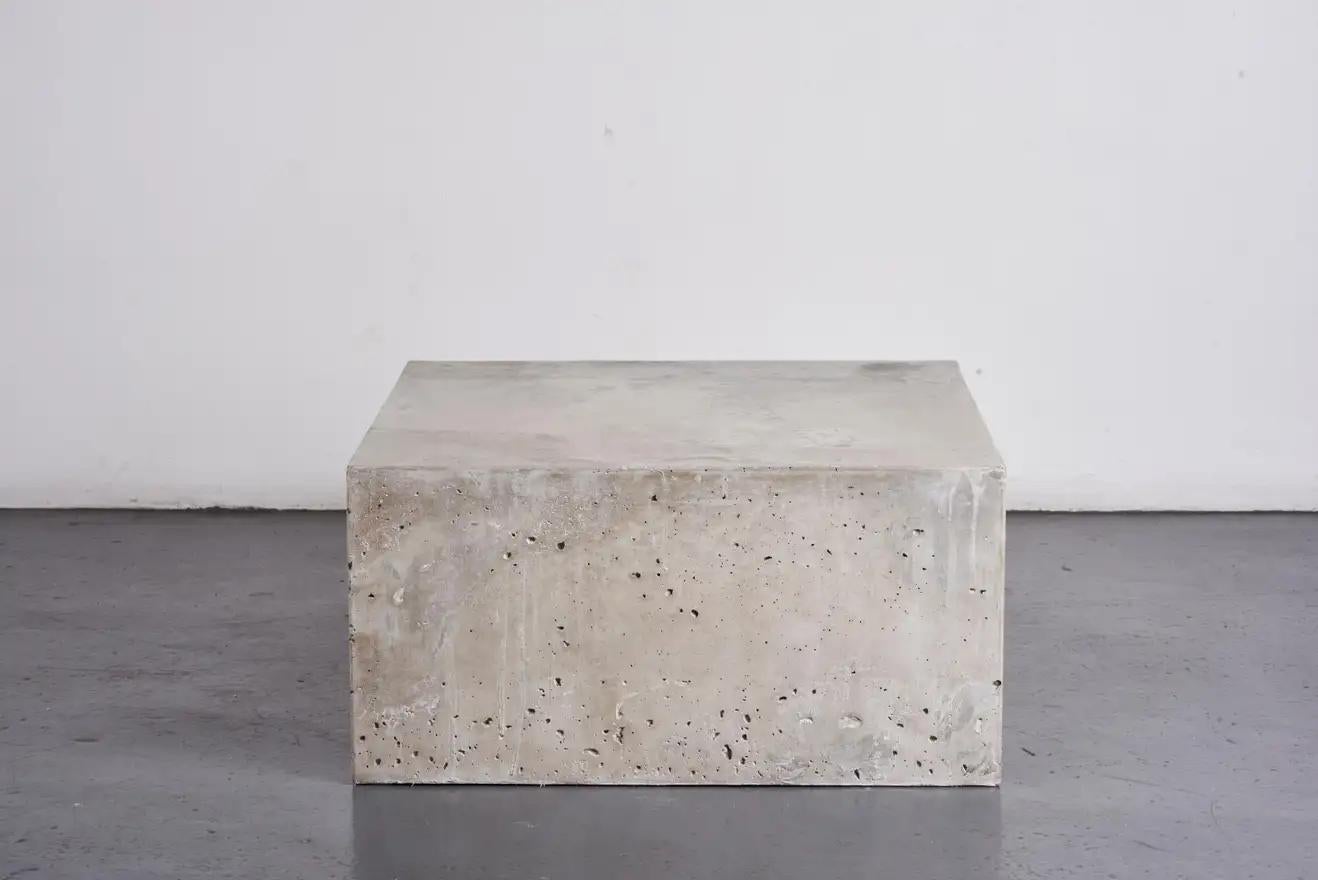 Brutalist 'Antonine' Reinforced Concrete Table, One of a Kind Artwork by Littlewhitehead For Sale
