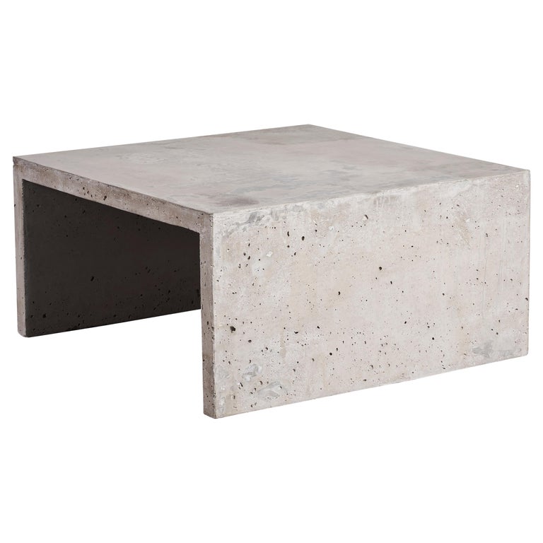 'Antonine' Reinforced Concrete Table, One of a Kind Artwork by Littlewhitehead For Sale