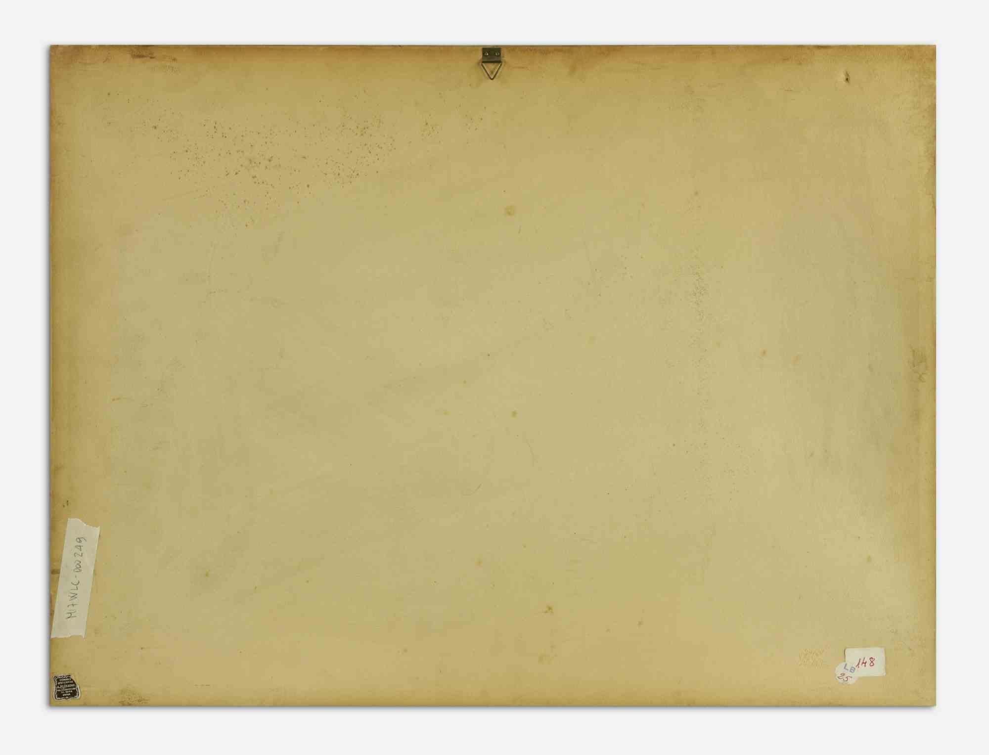 Untitled - Etching by Antonino Verduzzo - 1959 2