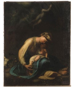 After Antonio Allegri da Correggio (1489â€“1534) - c.1820 Oil, La Zingarella