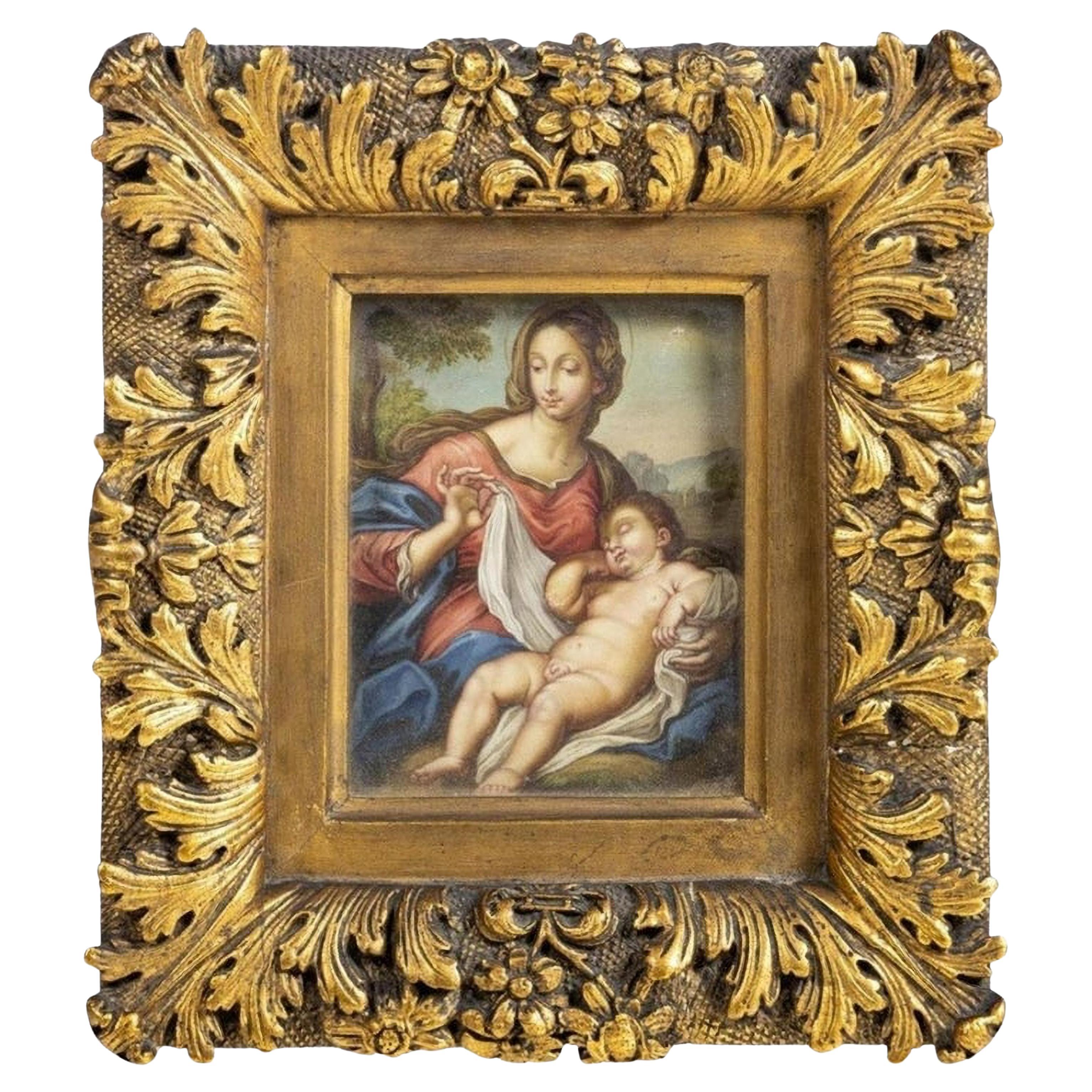 Antonio Allegri, Our Lady with the Child Jesus 16th Century For Sale