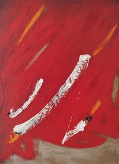Antoni Amat original abstract mixed media