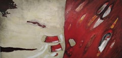 Antoni Amat original abstract mixed media