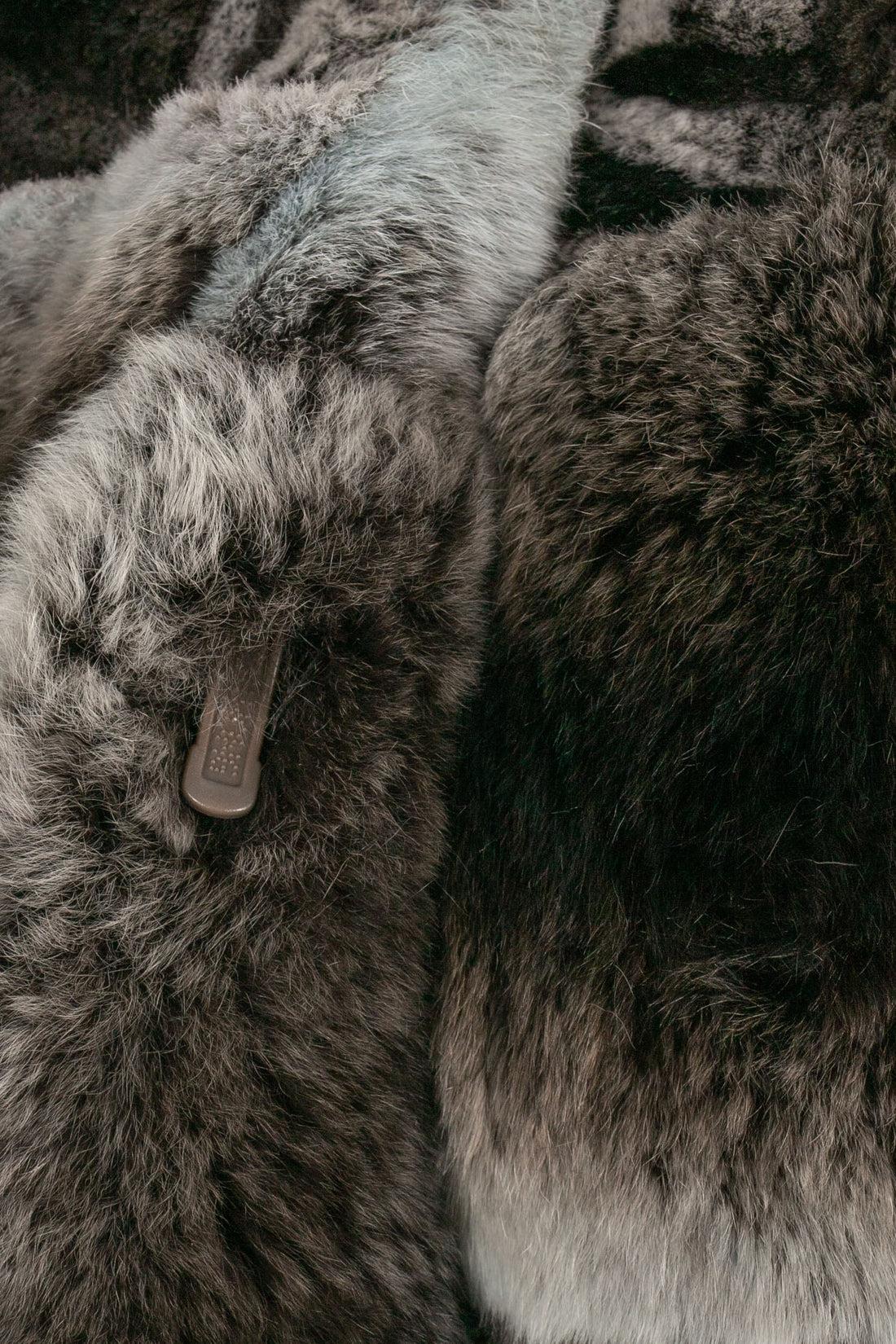 Antonio Arnesano Rex Rabbit Fur Cape 1