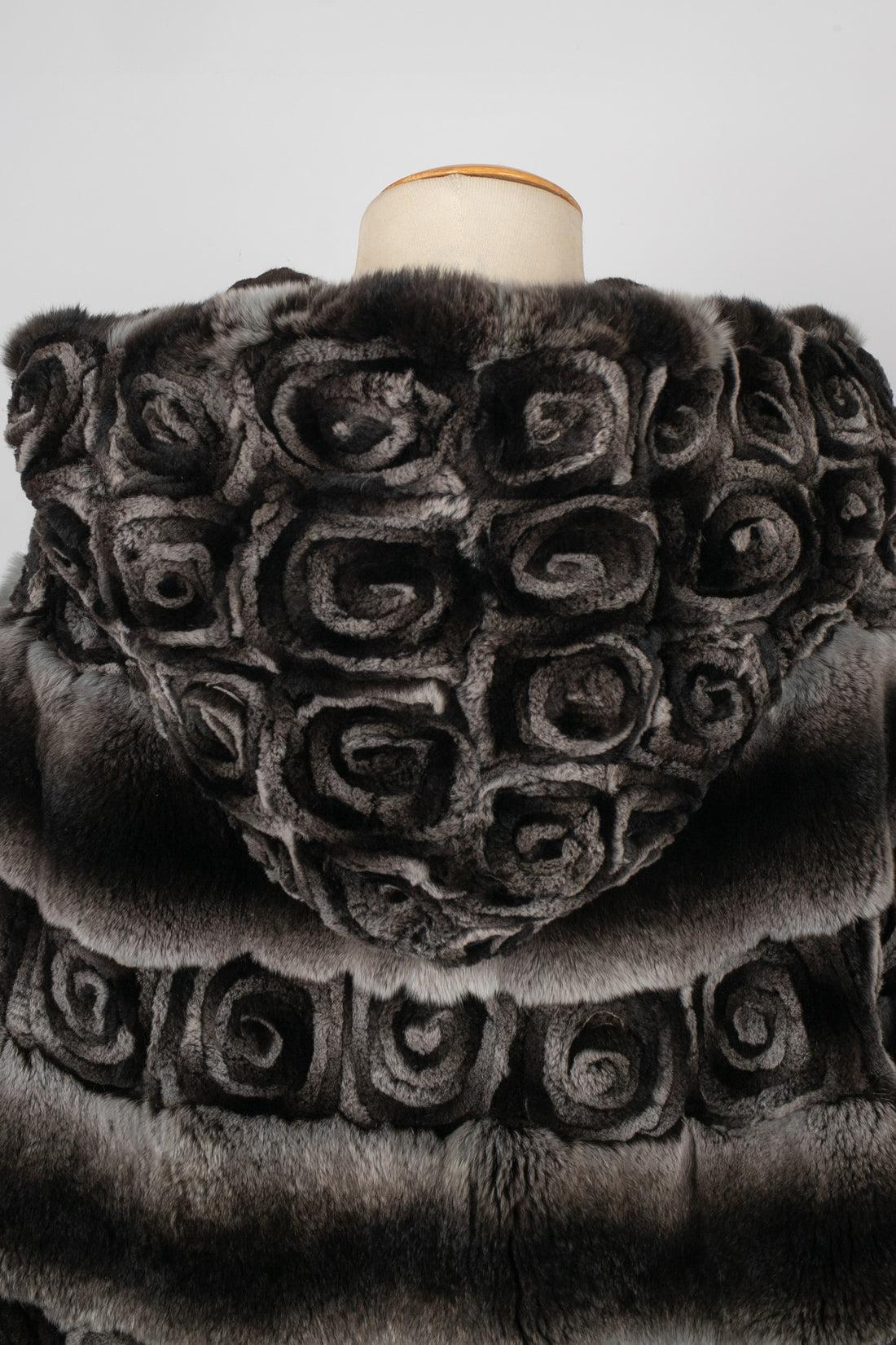 Antonio Arnesano Rex Rabbit Fur Cape 4