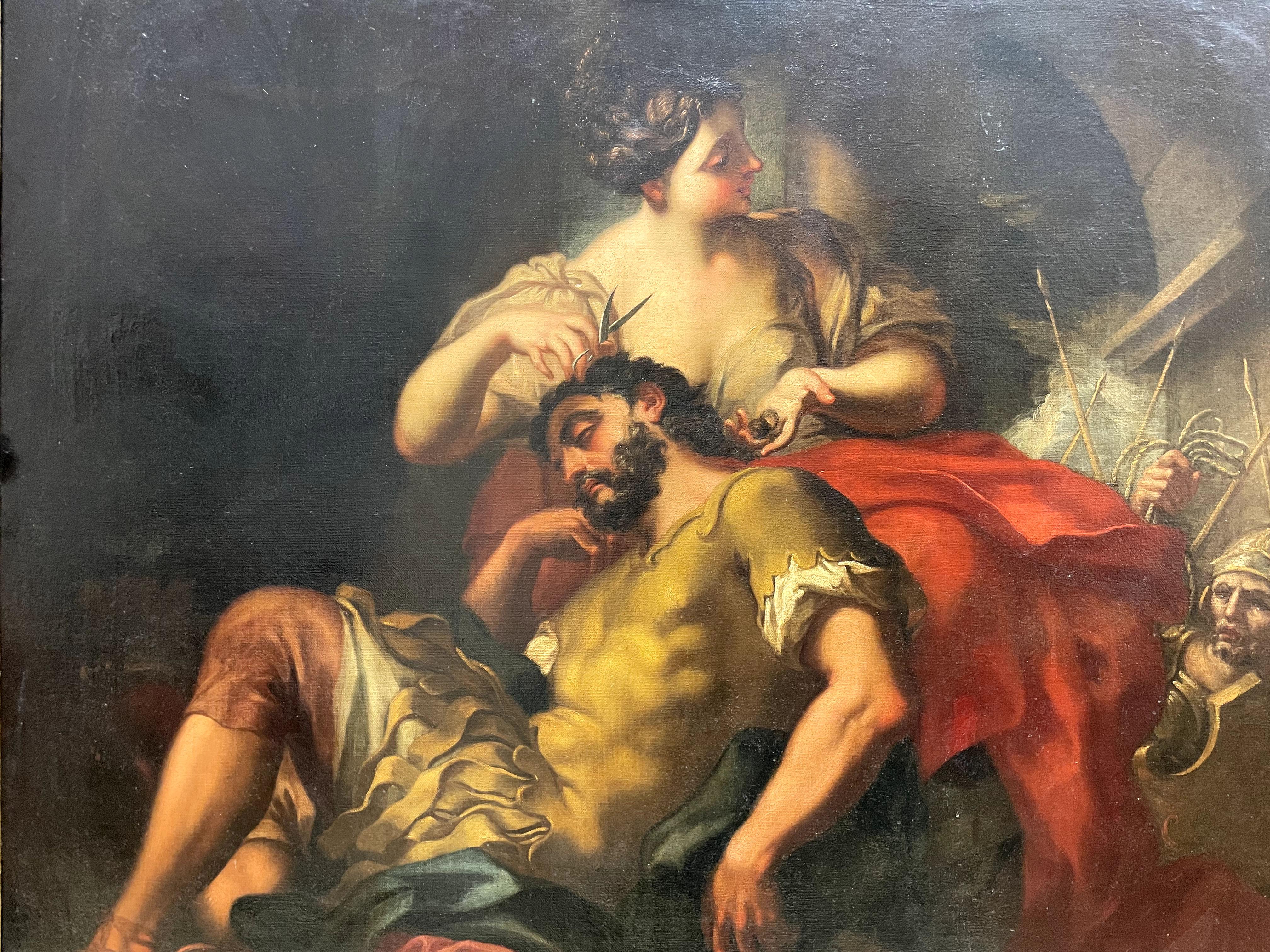 “Samsone & Dalila” - Realist Painting by Antonio Balestra