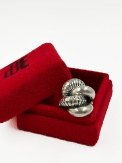 Antonio Belgiorno “4 Lunas” Sterling Silver Ring, Argentina