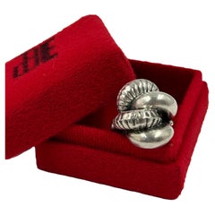 Antonio Belgiorno “4 Lunas” Sterling Silver Ring, Argentina