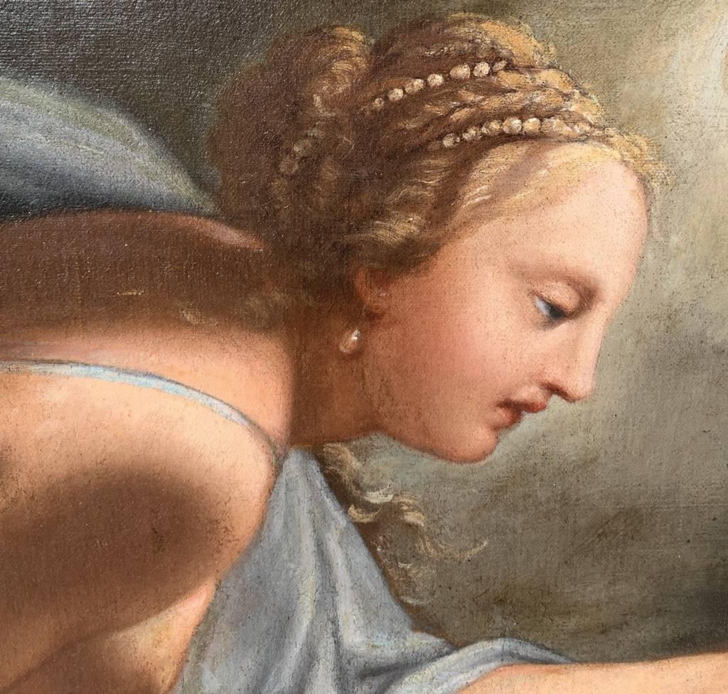 Antonio Bellucci (Venediger Meister) – Figurenmalerei des frühen 18. Jahrhunderts – Diana im Angebot 10