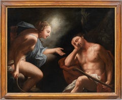 Antonio Bellucci (Venediger Meister) – Figurenmalerei des frühen 18. Jahrhunderts – Diana