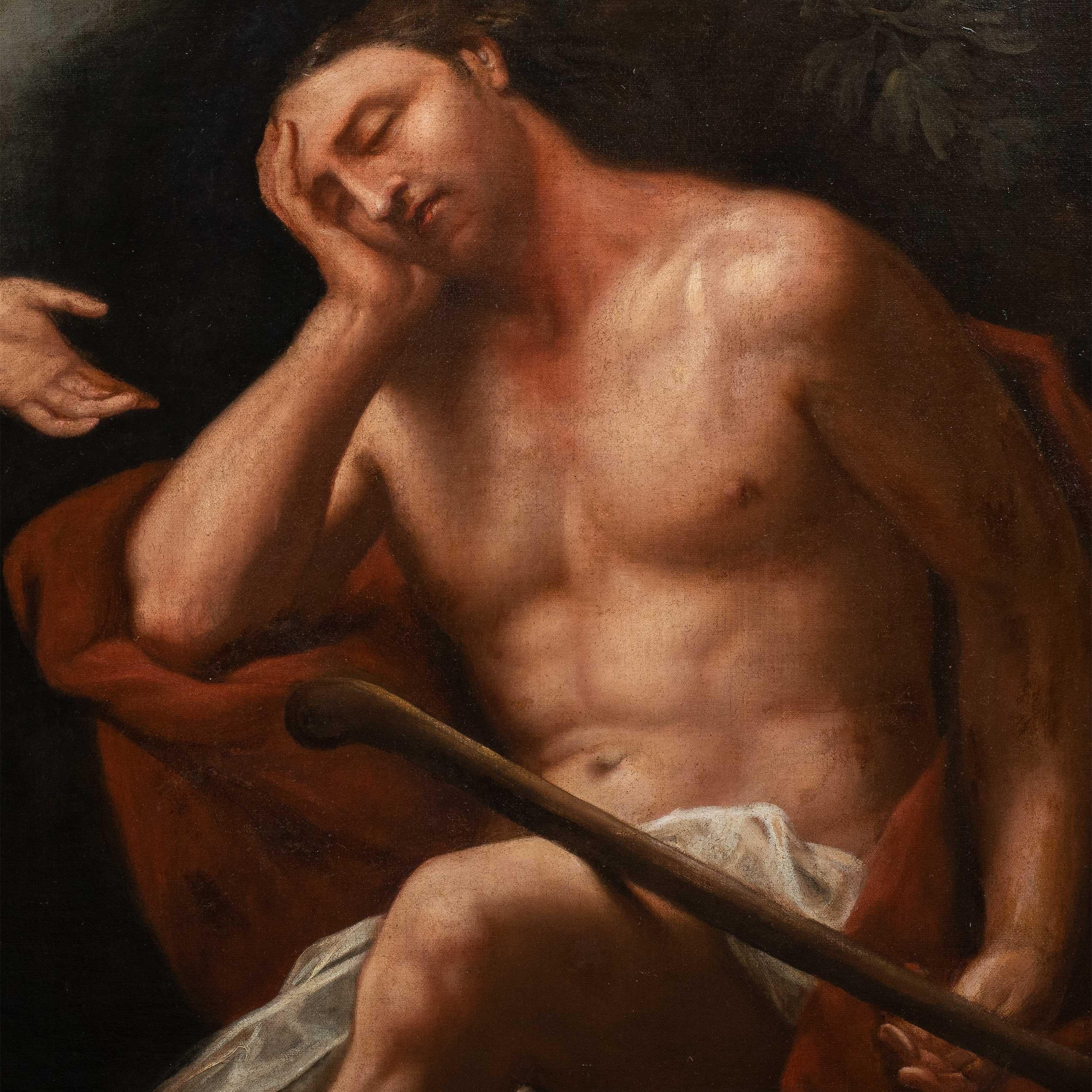 Antonio Bellucci (Venediger Meister) – Figurenmalerei des frühen 18. Jahrhunderts – Diana im Angebot 1