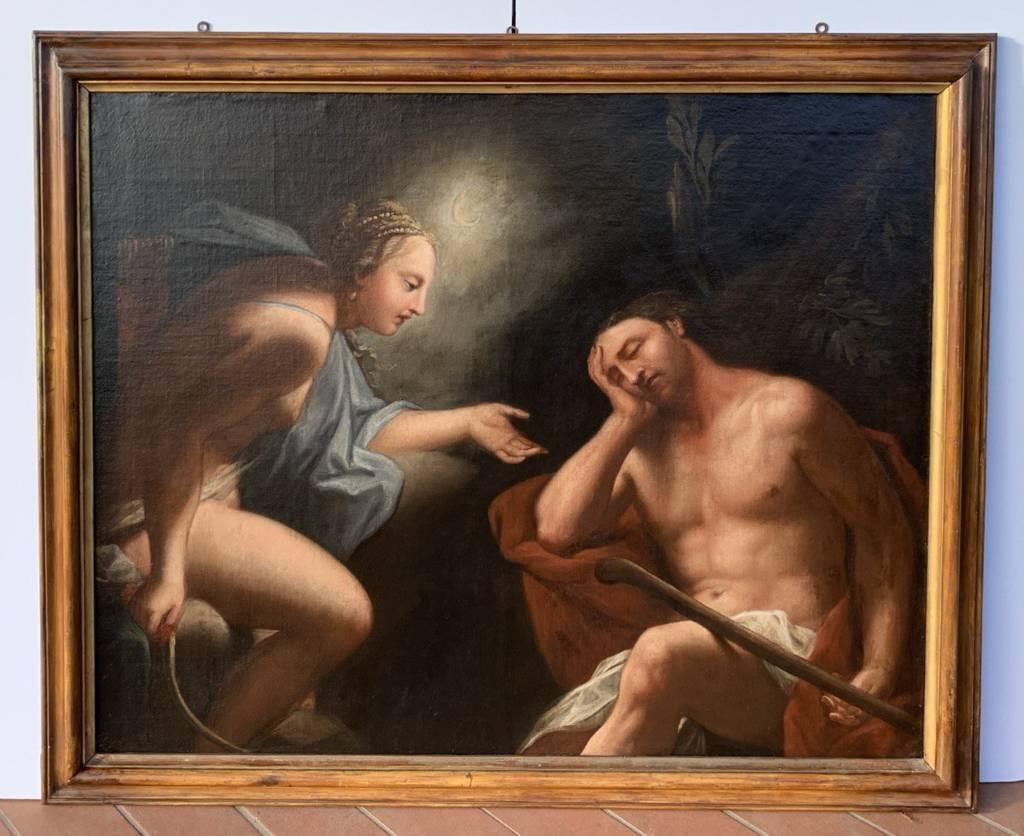 Antonio Bellucci (Venediger Meister) – Figurenmalerei des frühen 18. Jahrhunderts – Diana im Angebot 3