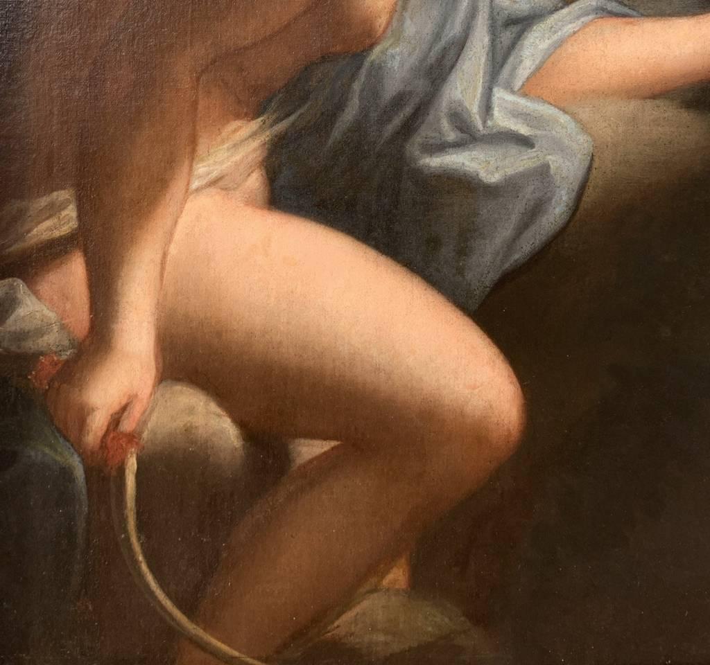 Antonio Bellucci (Venediger Meister) – Figurenmalerei des frühen 18. Jahrhunderts – Diana im Angebot 6