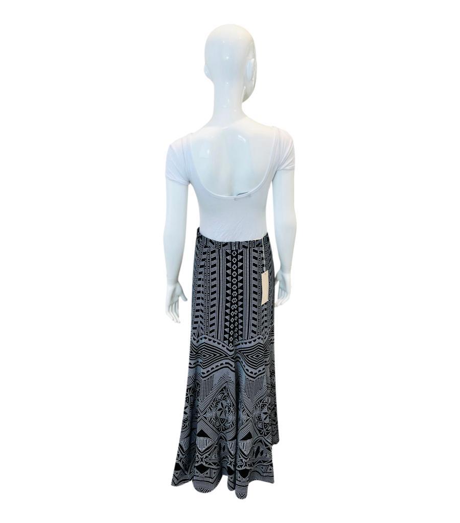 Women's Antonio Beradi Silk Maxi Skirt For Sale