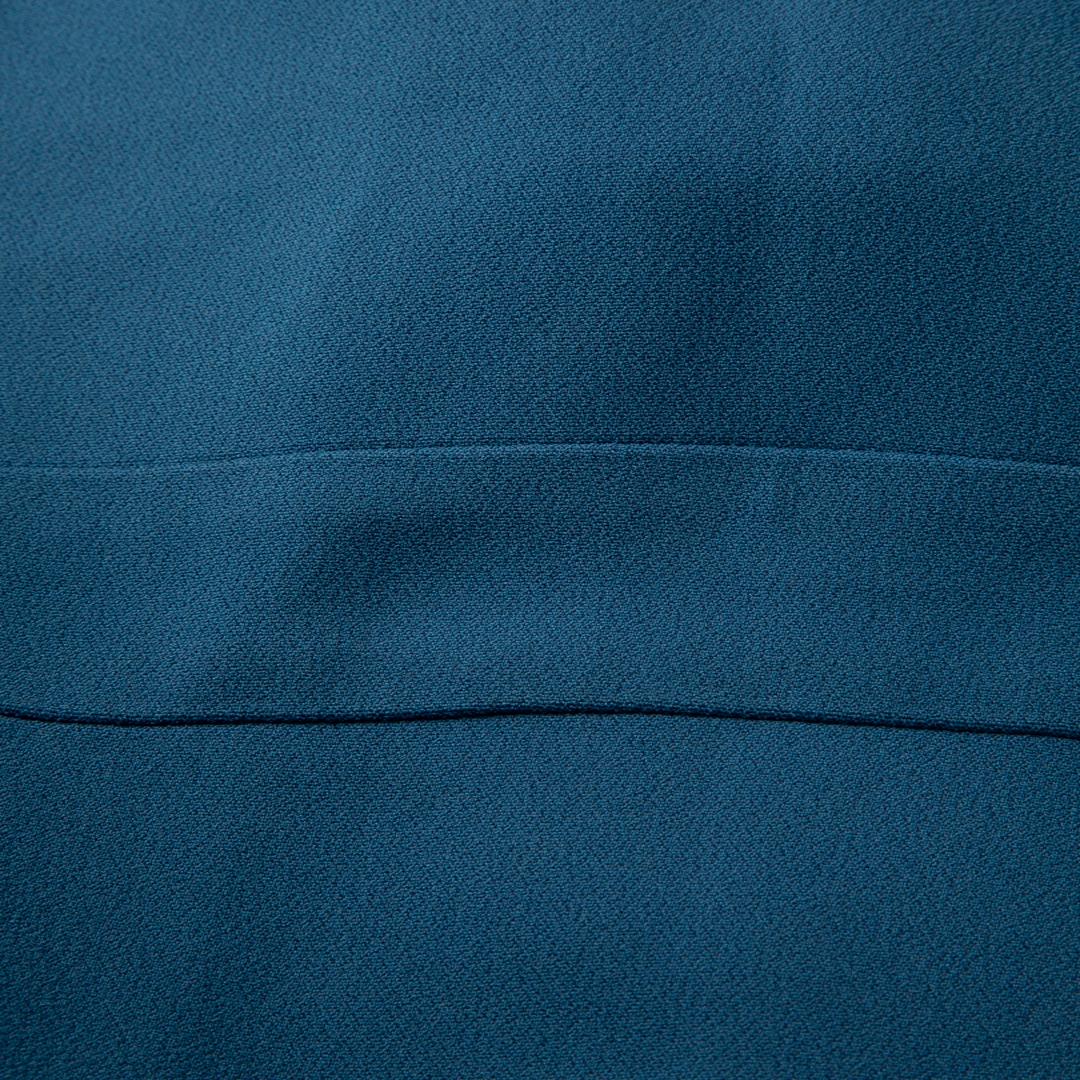 Antonio Berardi - Vestito midi con dettaglio cut-out blu - taglia L. In condizioni buone in vendita a London, GB