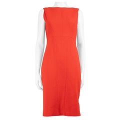 Antonio Berardi - Vestito con dettaglio di cerniera laterale rosso - taglia XL