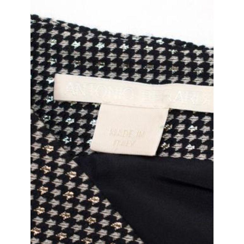 Antonio Berardi Silk and Wool Paneled Dress For Sale 1
