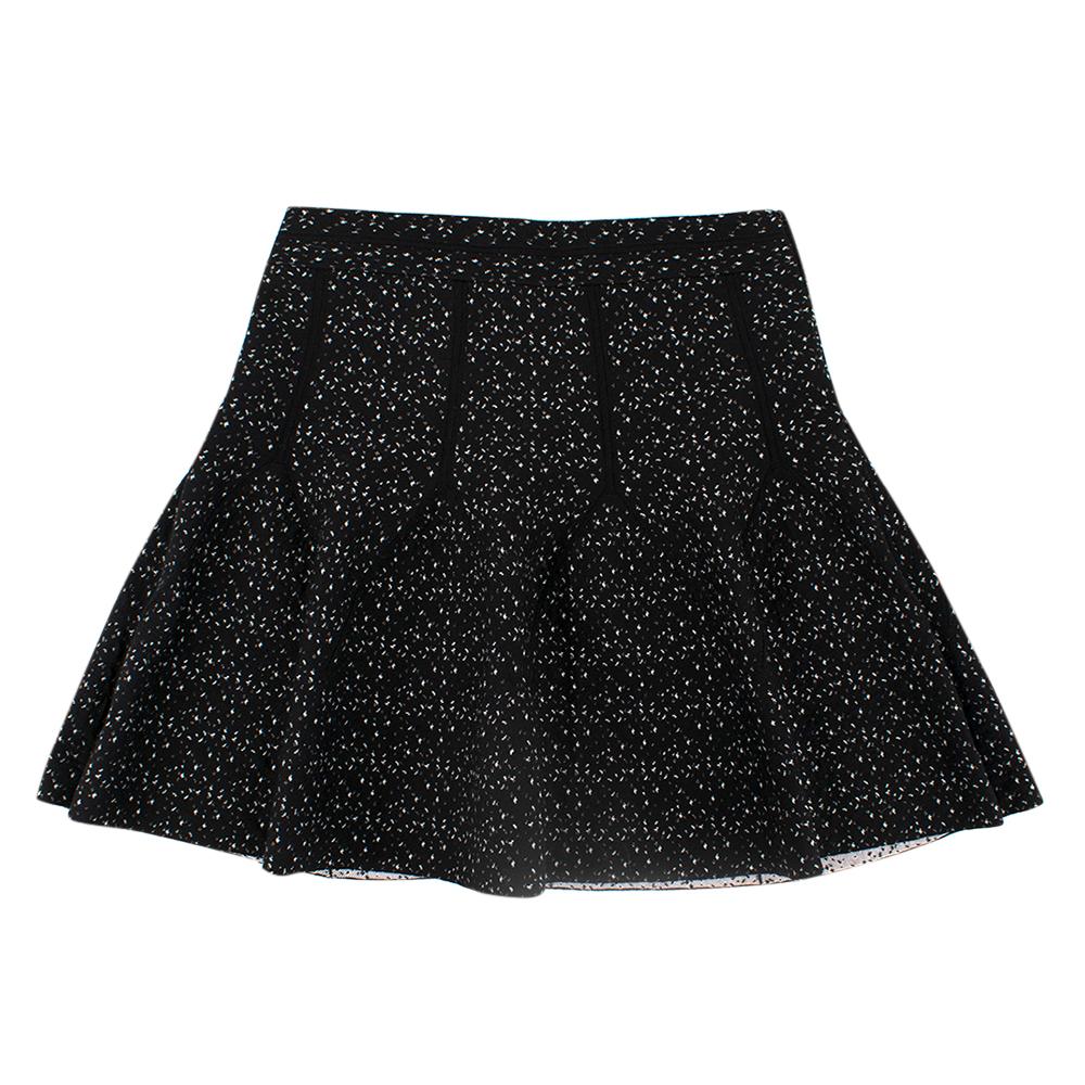 Antonio Berardi Virgin Wool Blend Mini Skirt IT 42 In Excellent Condition In London, GB