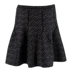 Antonio Berardi Virgin Wool Blend Mini Skirt IT 42