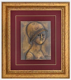 Girl - Techniques mixtes d'Antonio Bueno - 1970