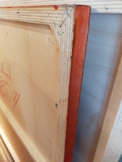 Antonio Buonfiglio - OUT OF RED - Red - Oil Painting