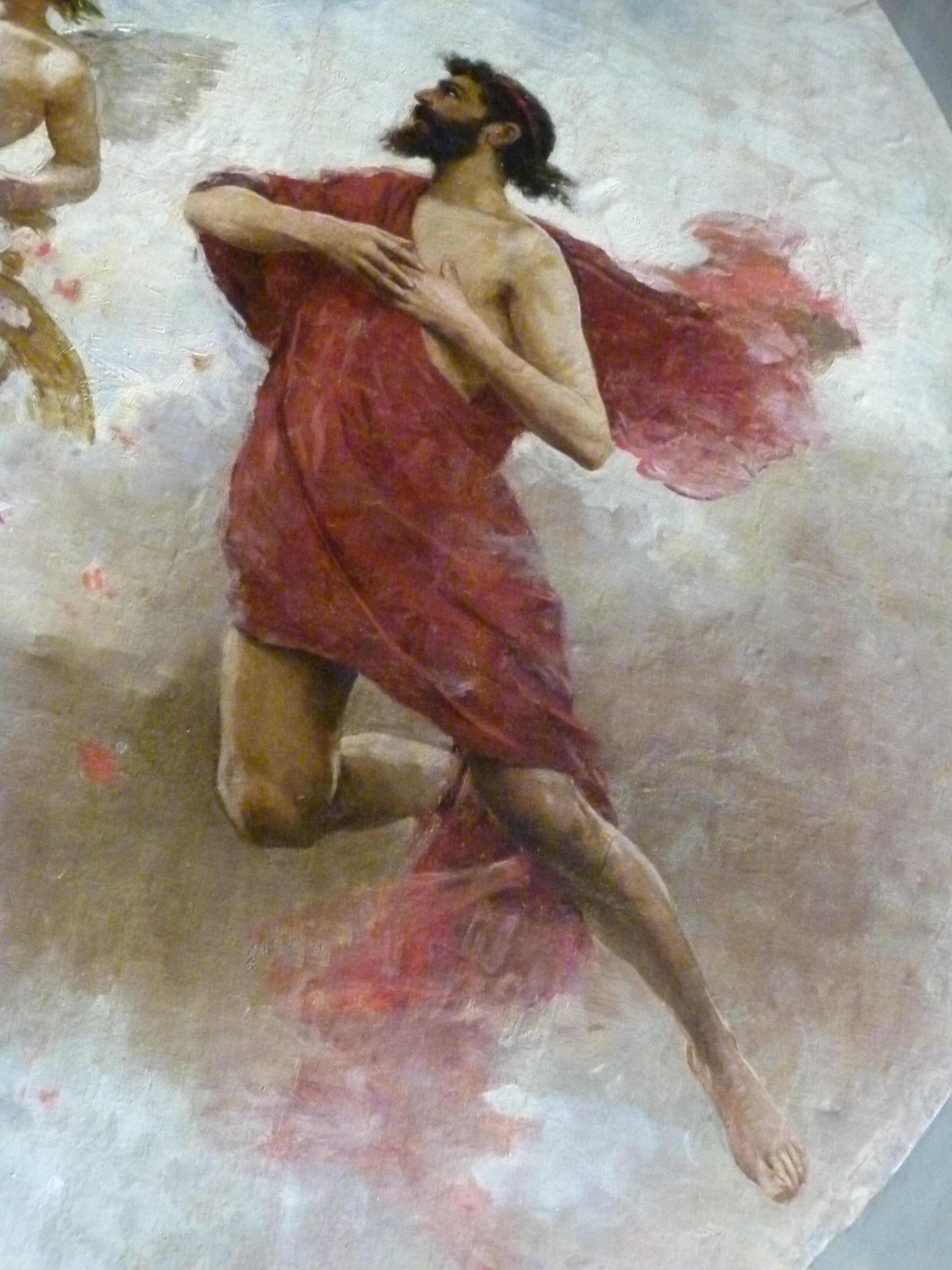 Antonio Caba Casamitjana Oil Painting, circa 1880, Spain 3