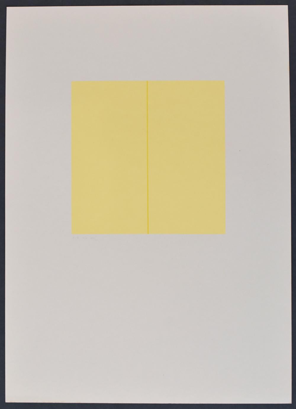 Composition I, de : And Then  Composizione, da : E Poi, 1970 - Print de Antonio Calderara