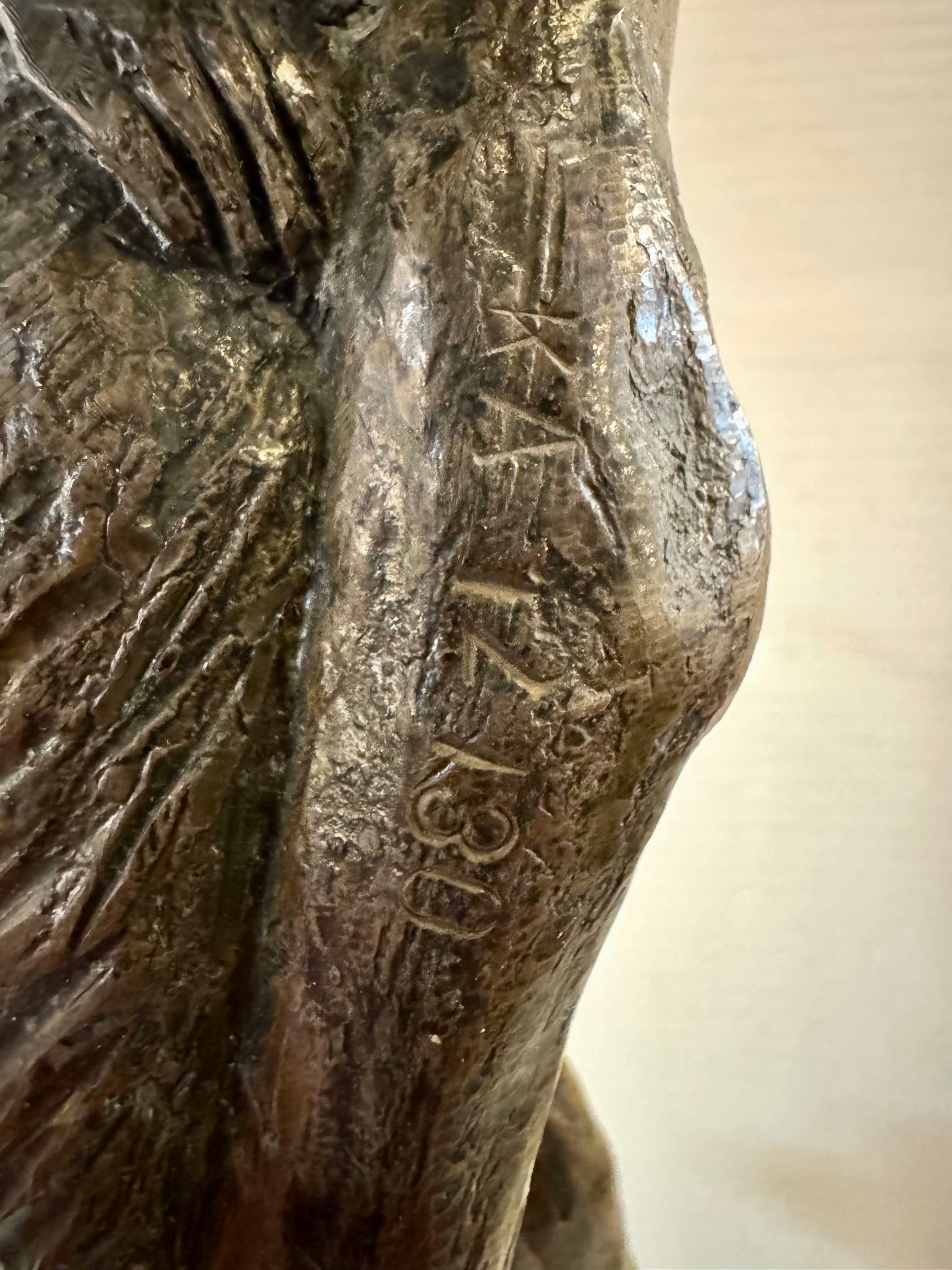Antonio Camps Carol attr Escultura 'Abrazo' en venta 1