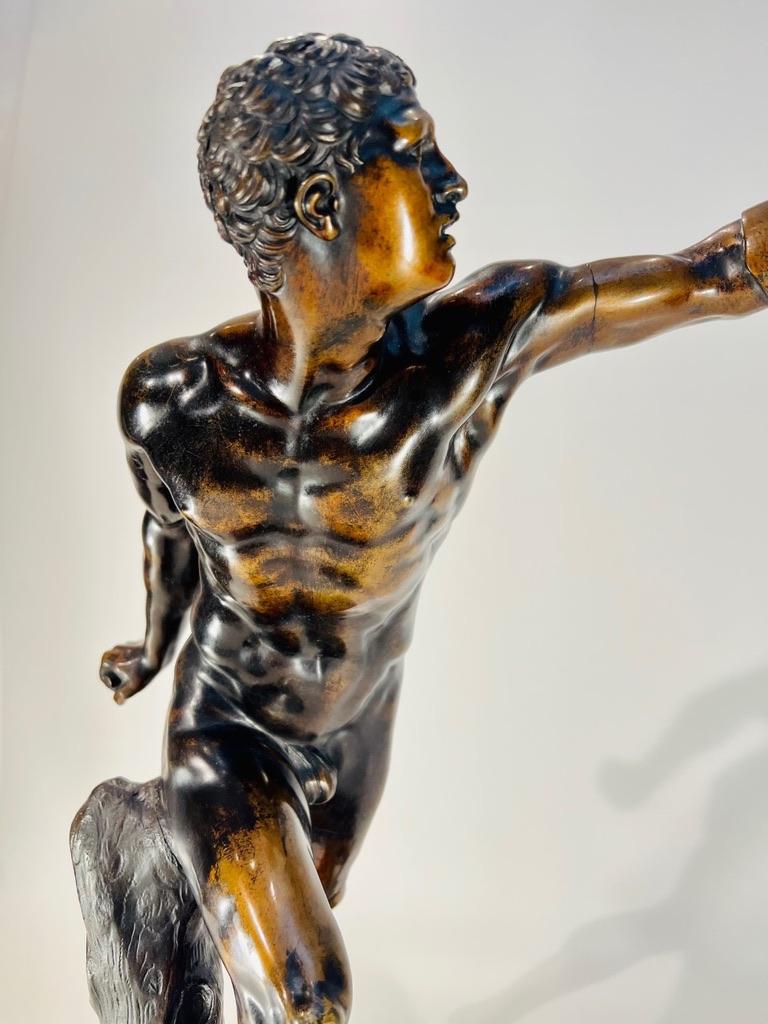 International Style Antonio Canova italian brown bronze circa 1850 