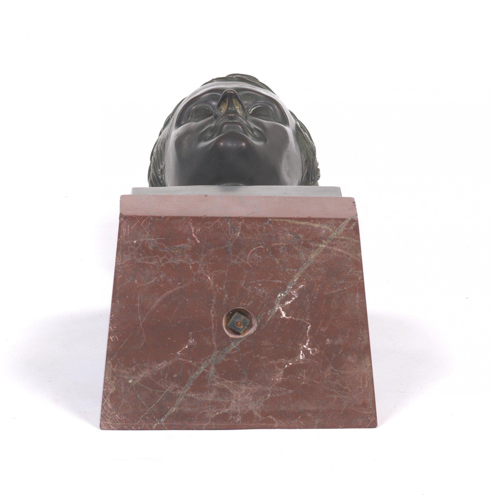 Bronzebüste des jungen Napoleons als Caesar aus dem 19. Jahrhundert im Angebot 3