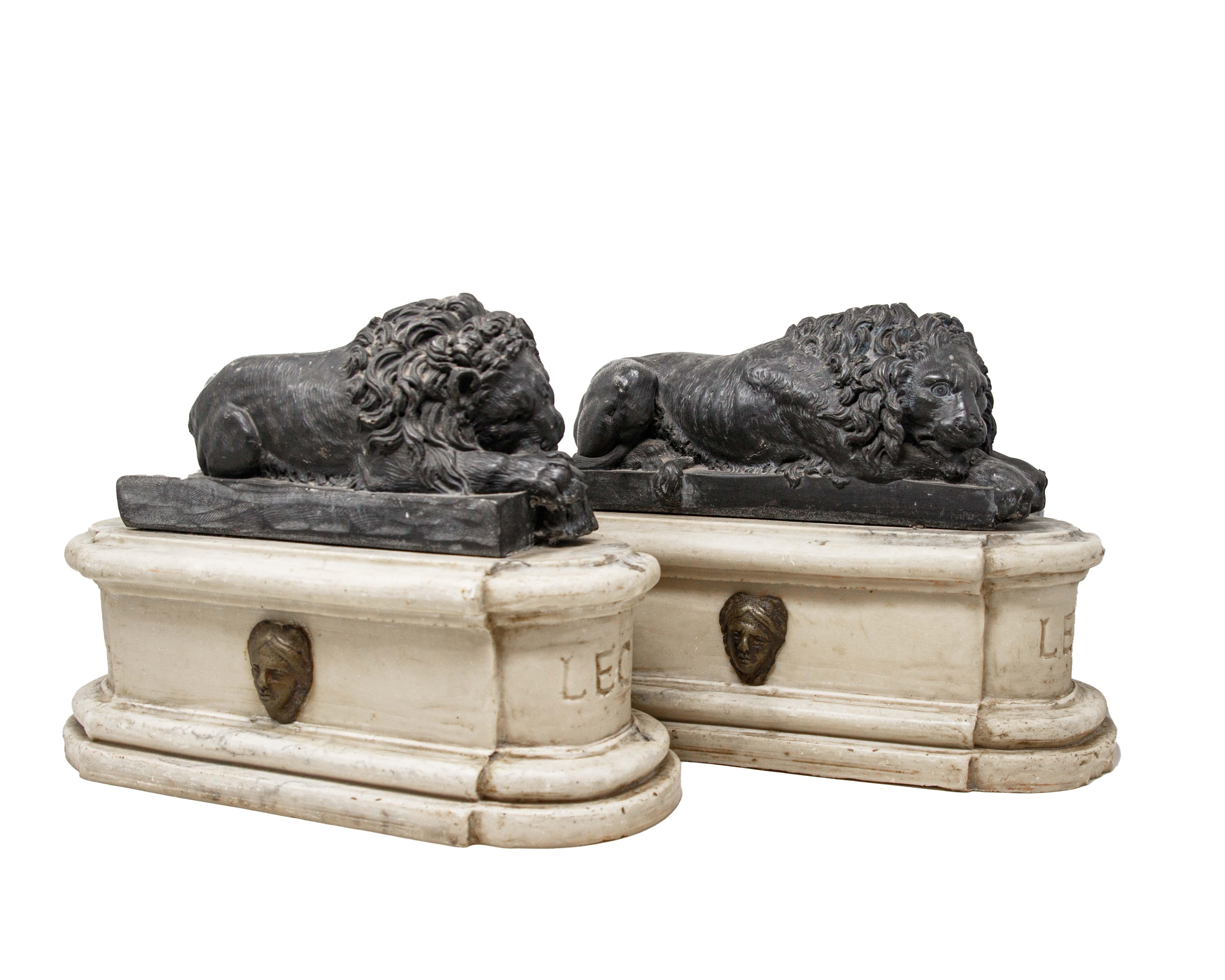 Da Antonio Canova (Possagno, 1º novembre 1757 – Venezia, 13 ottobre 1822), Leoni in vendita 1