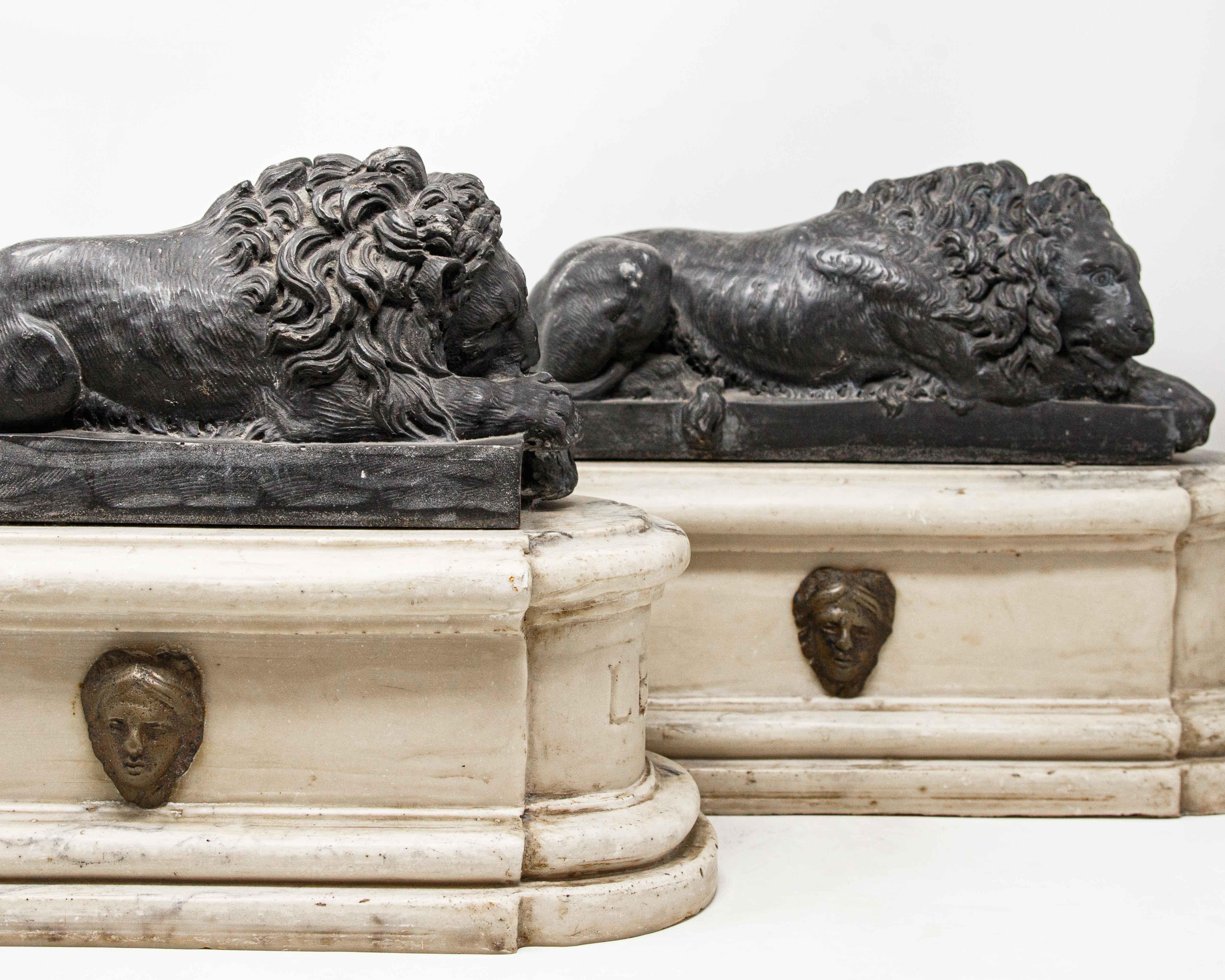 Da Antonio Canova (Possagno, 1º novembre 1757 – Venezia, 13 ottobre 1822), Leoni in vendita 4