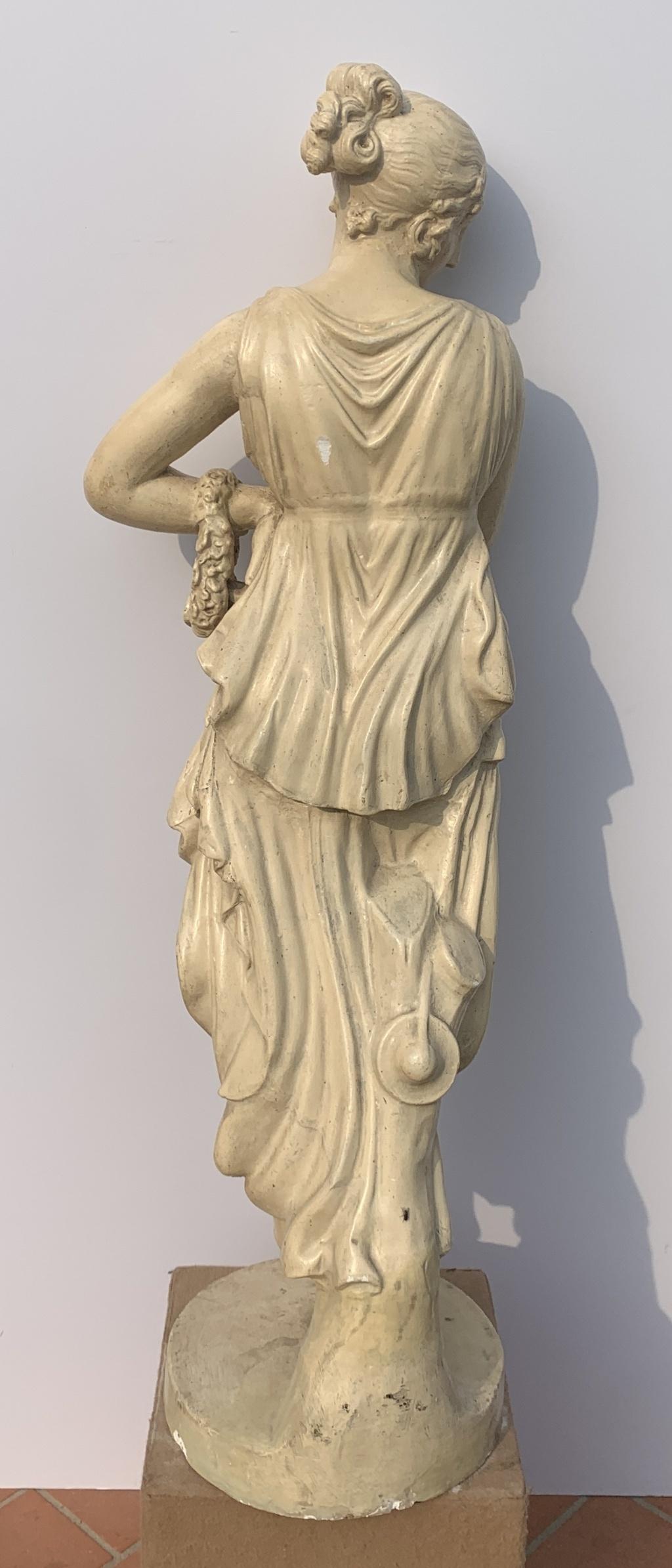 Suivre d'Antonio Canova - Paire de sculptures néoclassiques du 19-20e siècle en vente 18