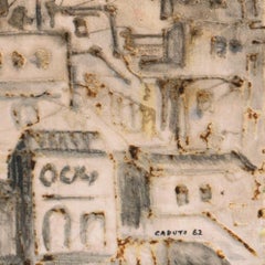 'Rooftops of Tuscany', Italian School, Des Moines Museum, Venice Biennale, Rome