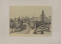 Altar of the Fatherland - Etching by Antonio Carbonati - 1947