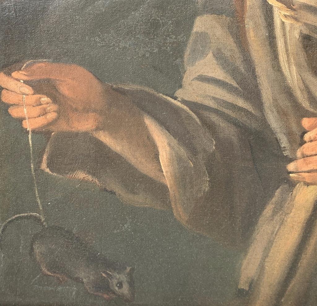 Antonio Cifrondi (Mailänder Meister) - 17. Jahrhundert Figurenmalerei - Bauernmaus im Angebot 5