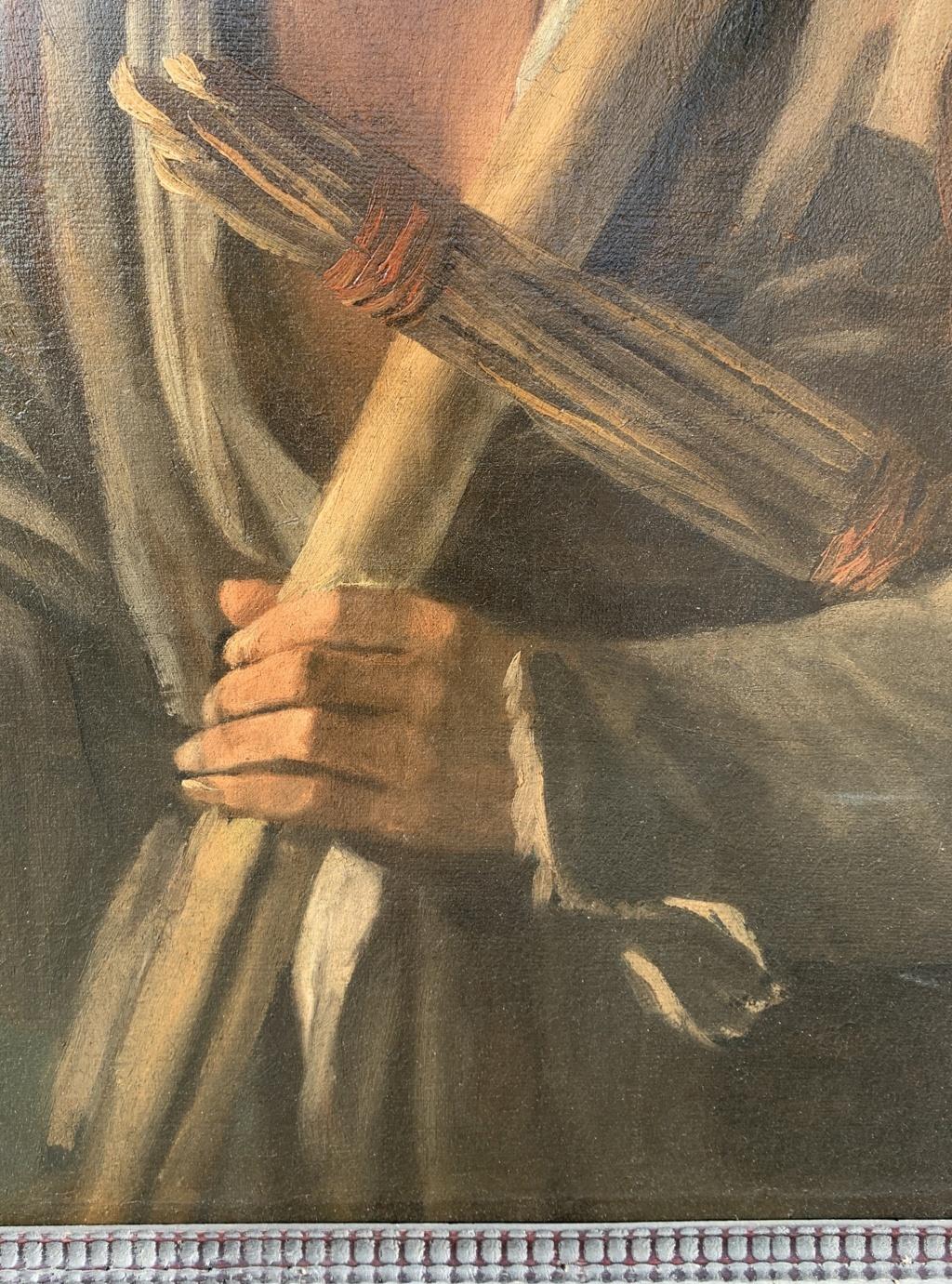 Antonio Cifrondi (Mailänder Meister) - 17. Jahrhundert Figurenmalerei - Bauernmaus im Angebot 6
