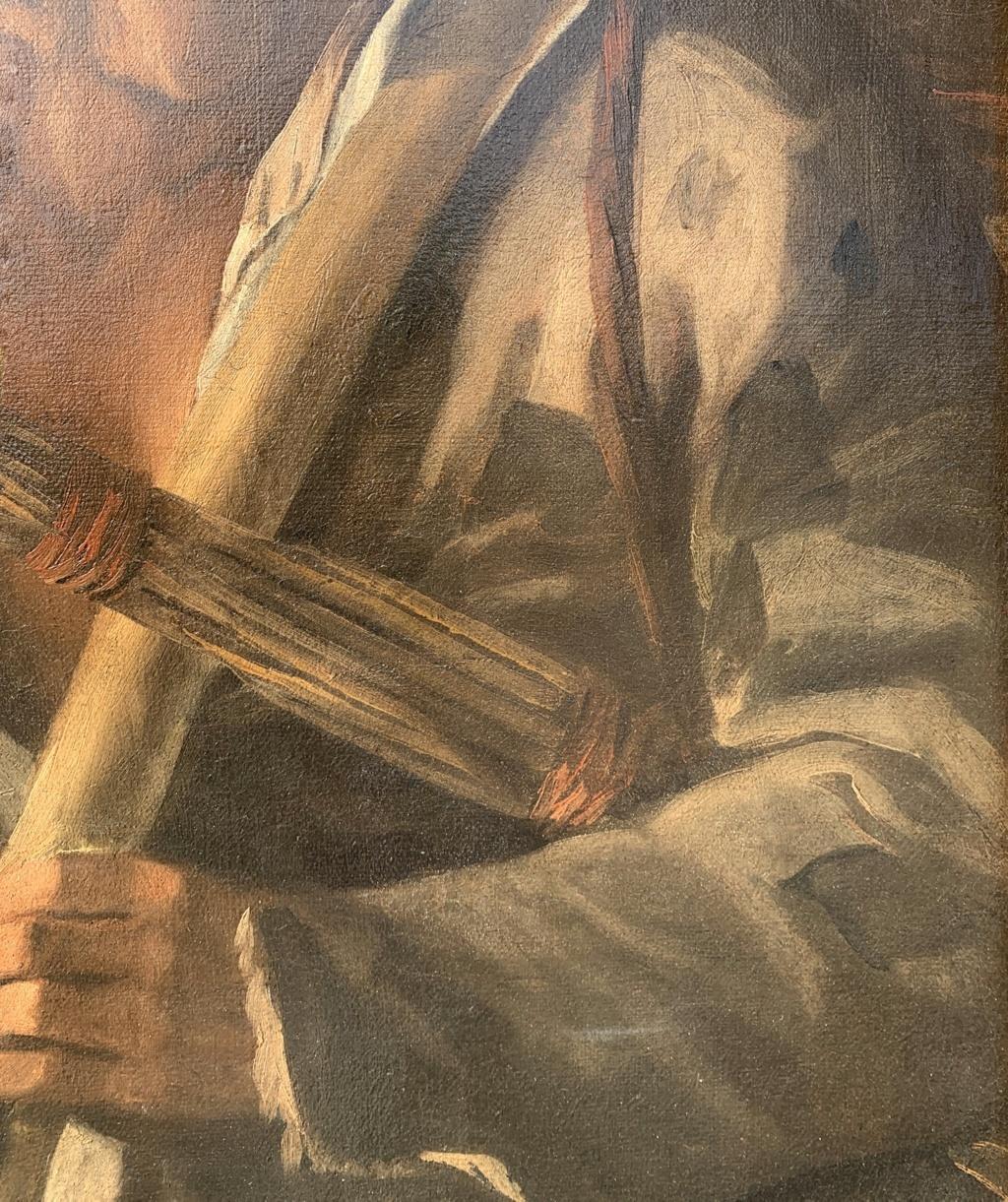 Antonio Cifrondi (Mailänder Meister) - 17. Jahrhundert Figurenmalerei - Bauernmaus im Angebot 8