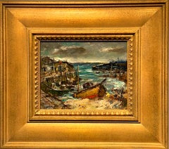 Antonio Cirino “After the Storm” Cape Ann Harbor Oil Painting