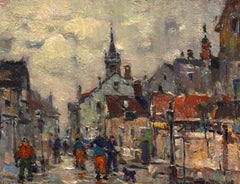 Impressionist Painter Rockport Art Association Antonio Cirino Street Scene