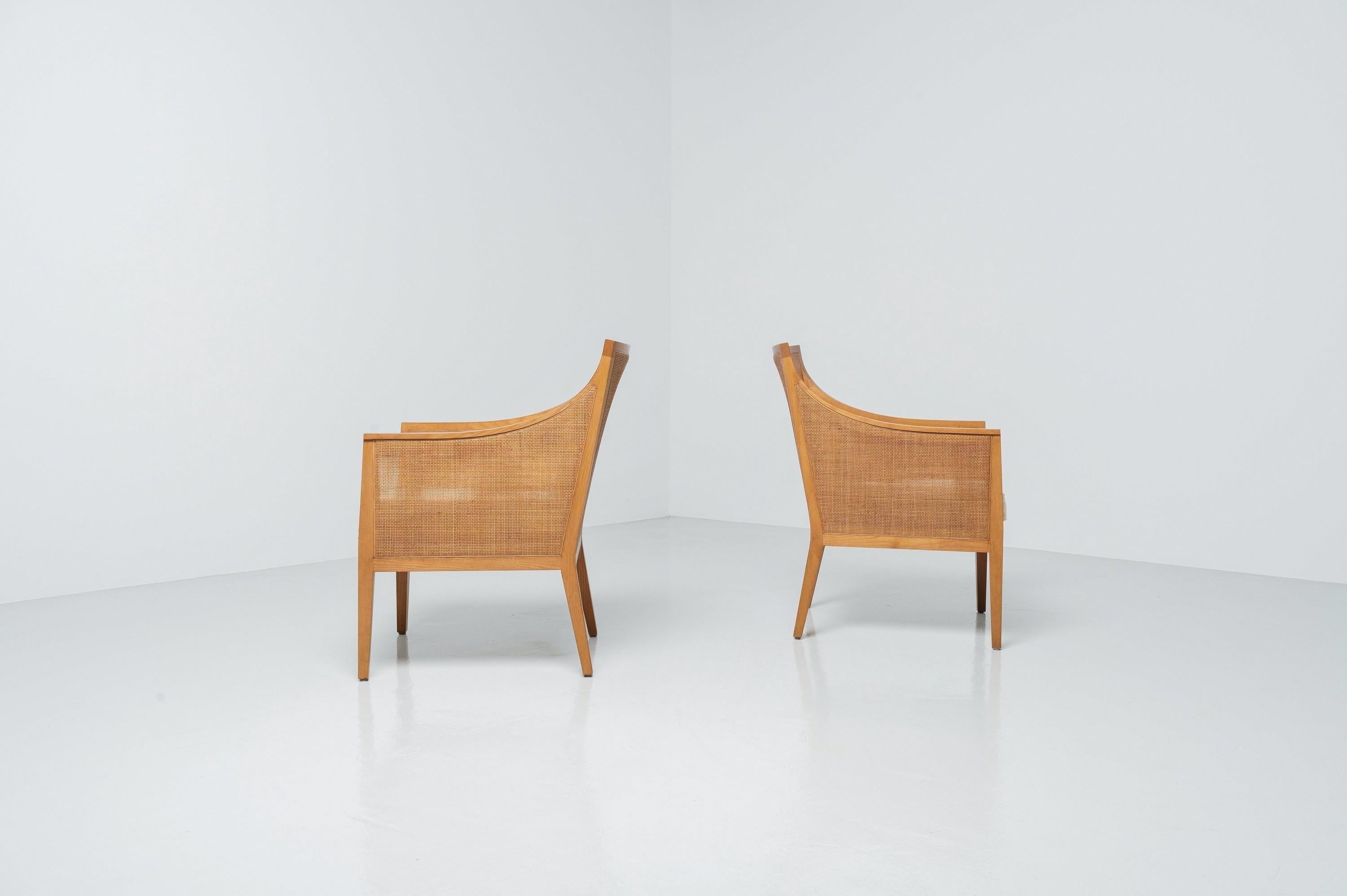 Italian Antonio Citterio Arm Chairs Flexform Italy 1970 For Sale