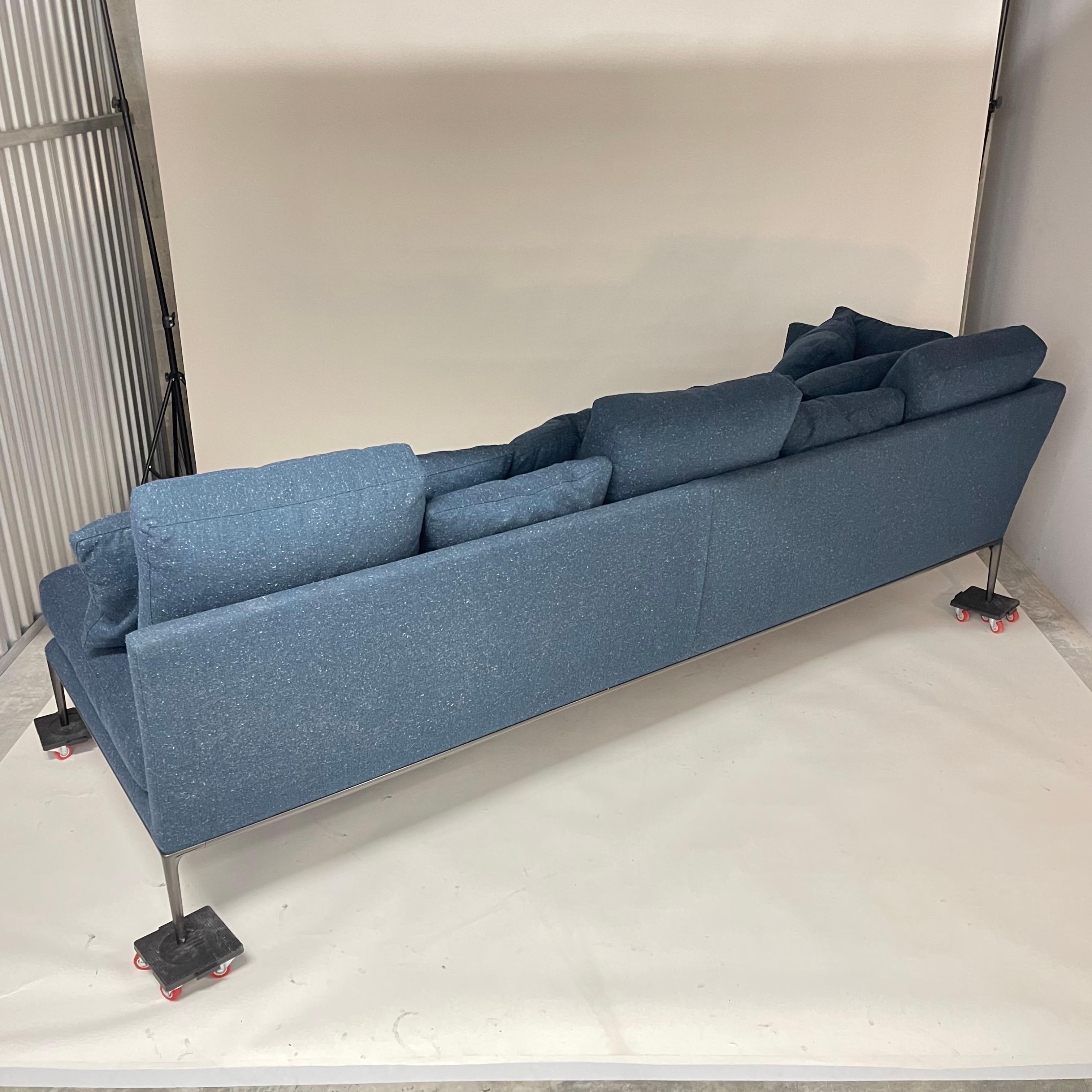 Woven Antonio Citterio Atoll Sofa for B&B Italia, Italy, 2018 For Sale