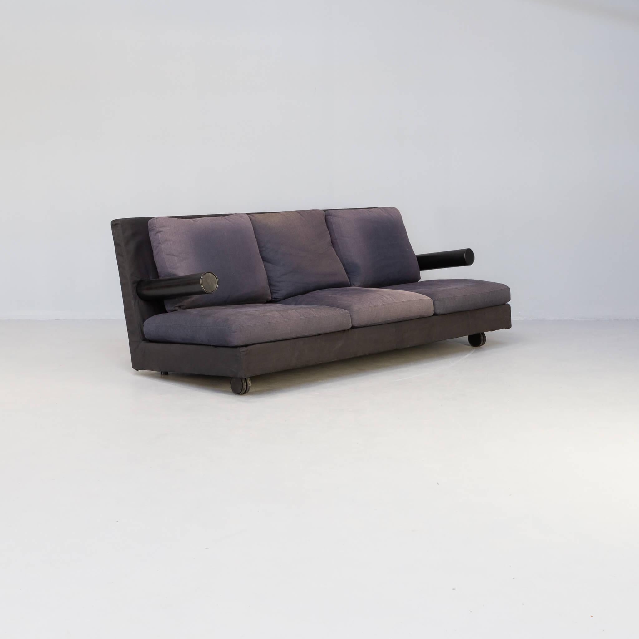 Italian Antonio Citterio ‘Baisity’ 3 Seat Sofa for B&B Italia For Sale