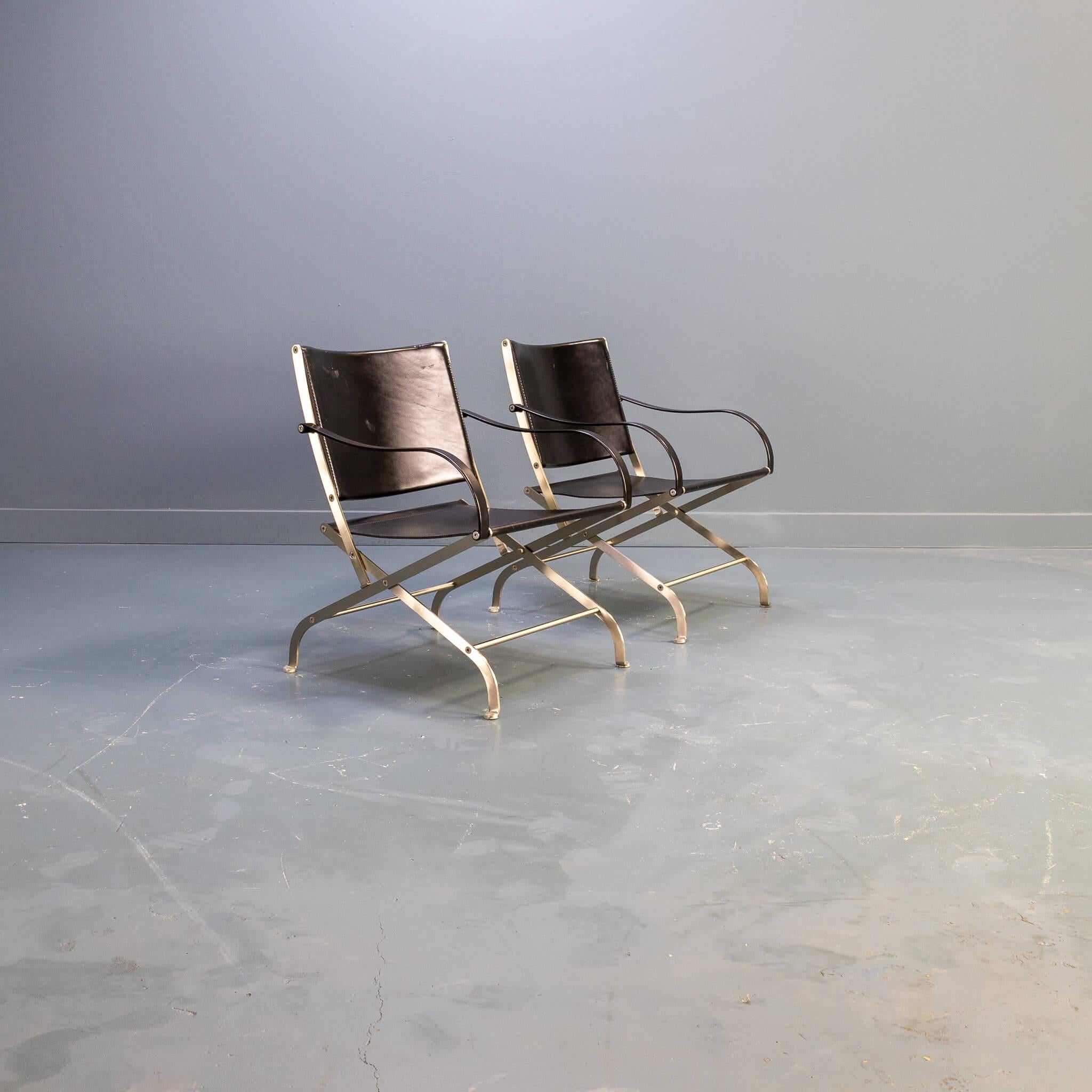 Late 20th Century Antonio Citterio ‘Carlotta’ fauteuil for Flexform set/2 For Sale